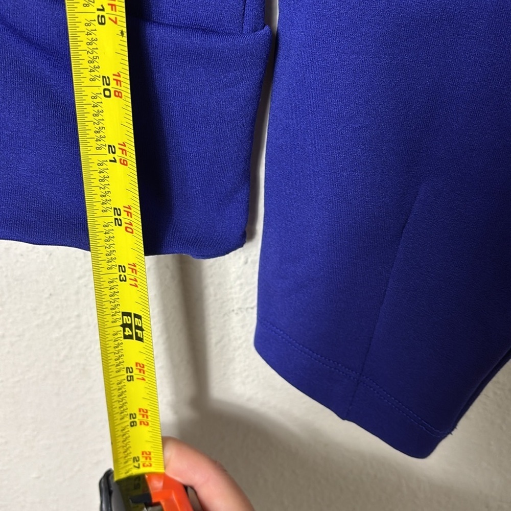Athleta Sweatshirt size small Purple Blue Indigo Altitude Polartec Half Zip - Picture 9 of 11